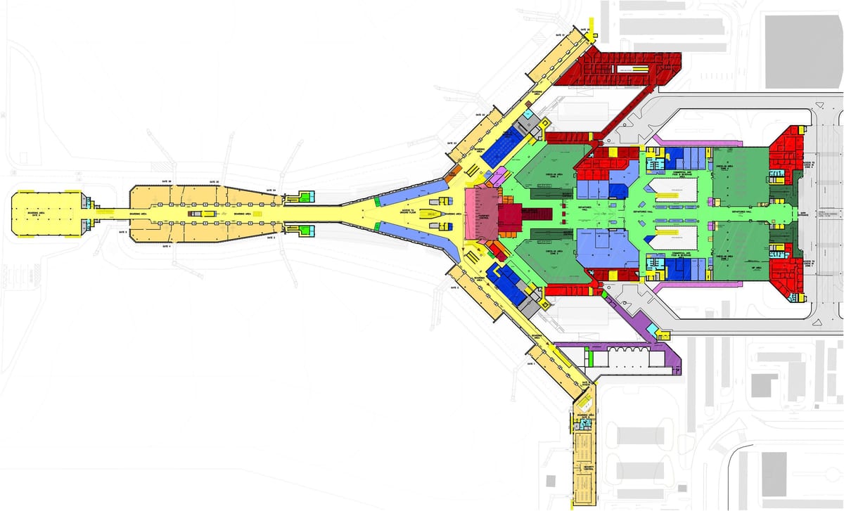 aeroportul internațional kuweit terminal hartă