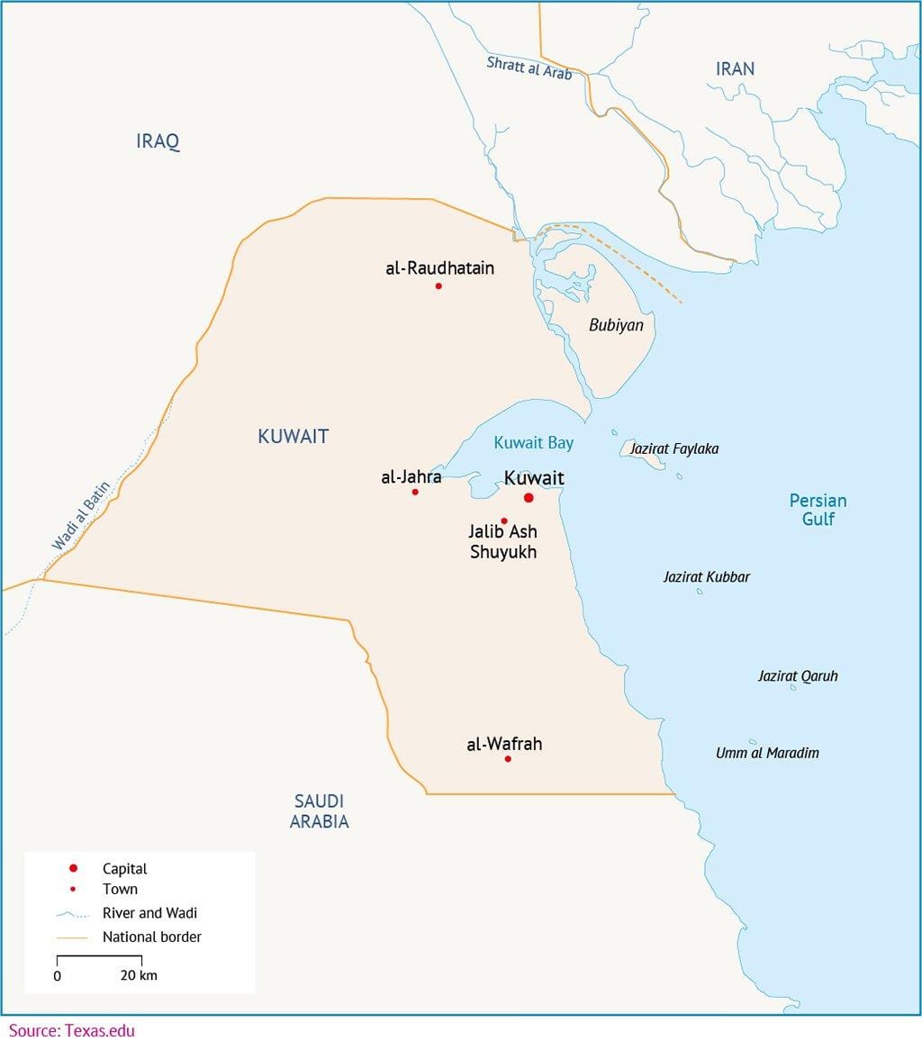 harta al-zour kuweit
